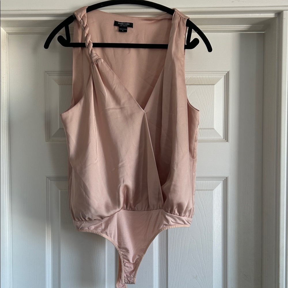 Express Blush Sleeveless Bodysuit